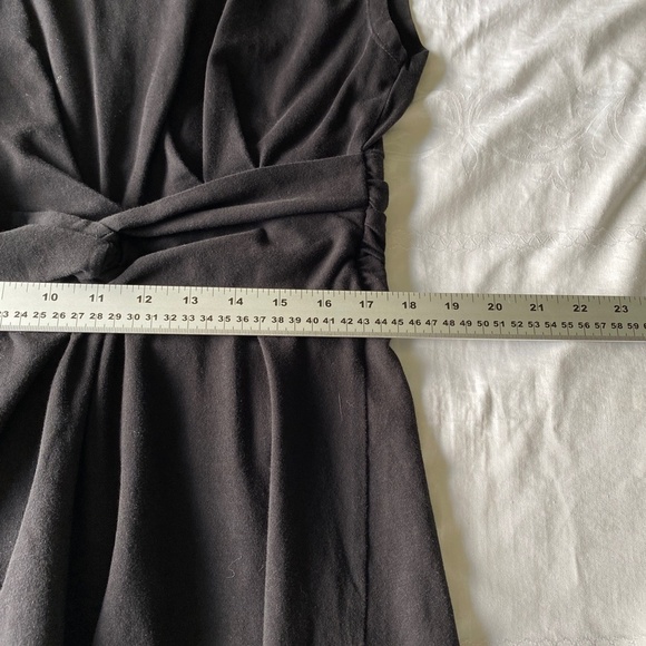 Lands'‎ End Women's Black Sleeveless Knit Midi/Maxi Dress Size 1X (16W - 18W) - Picture 7 of 14
